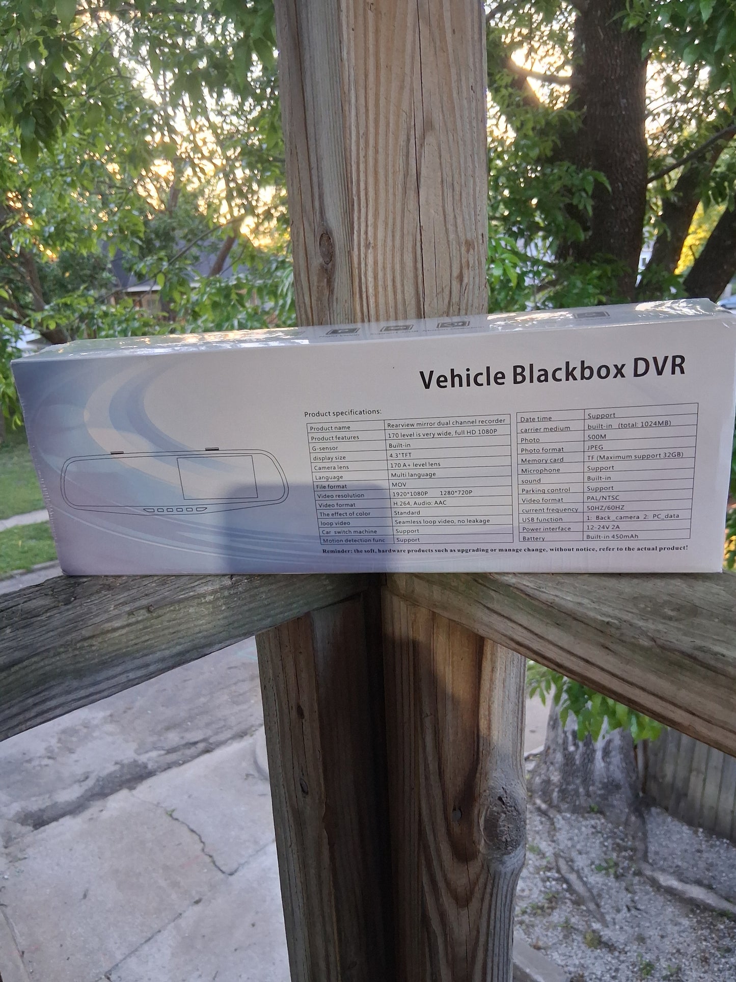 Vehicle Black Box DVR Dash Camera