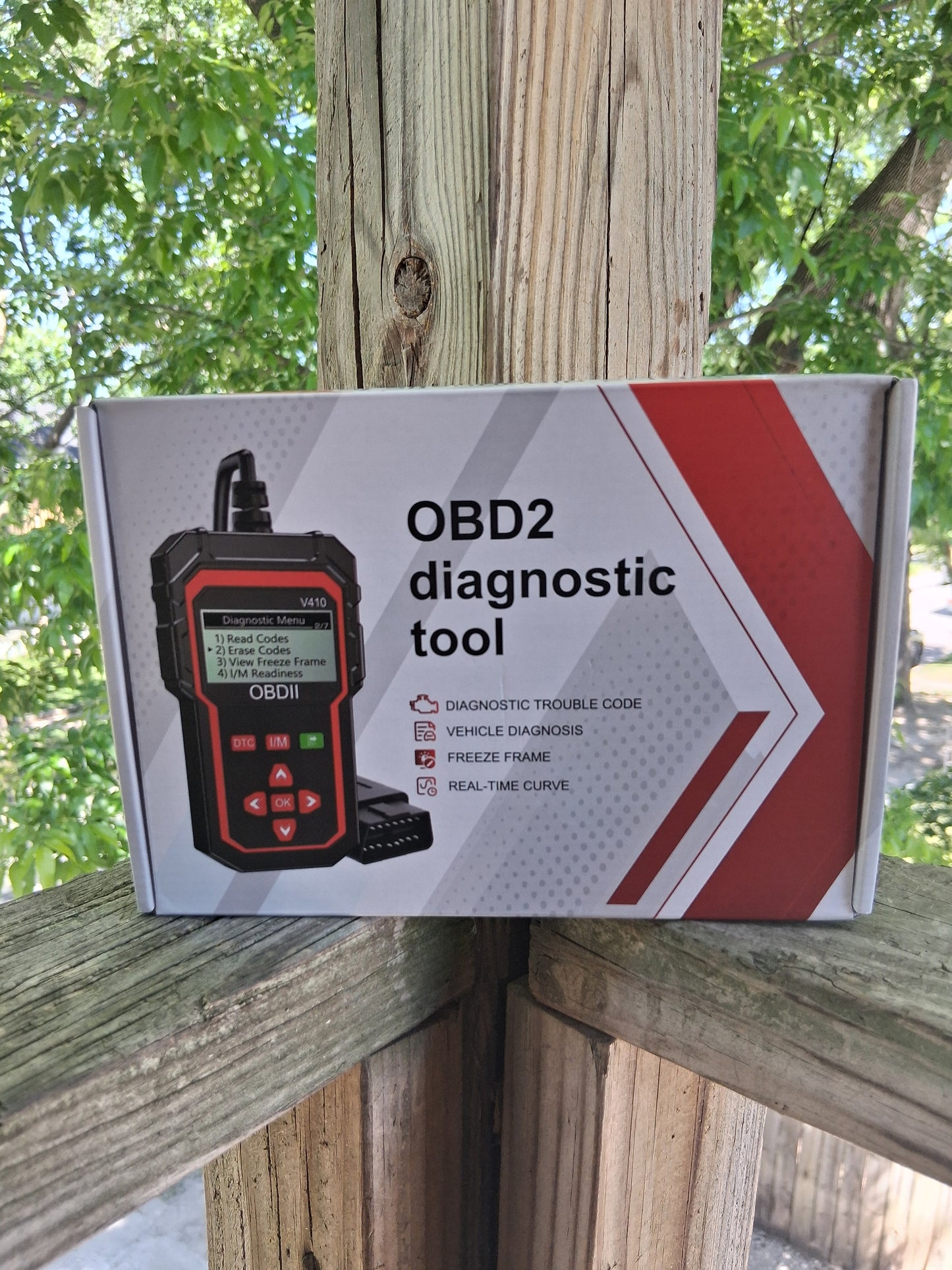 OBD2 Diagnostic Tool — Black